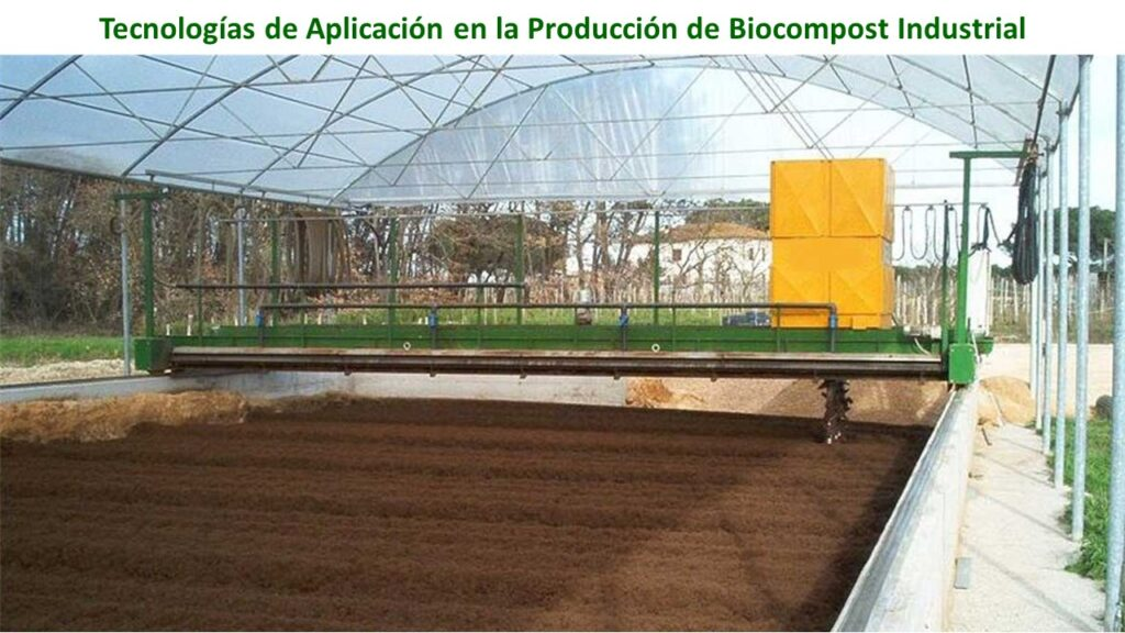 Tecnologías de Aplicación en Producción de Biocompost Industrial